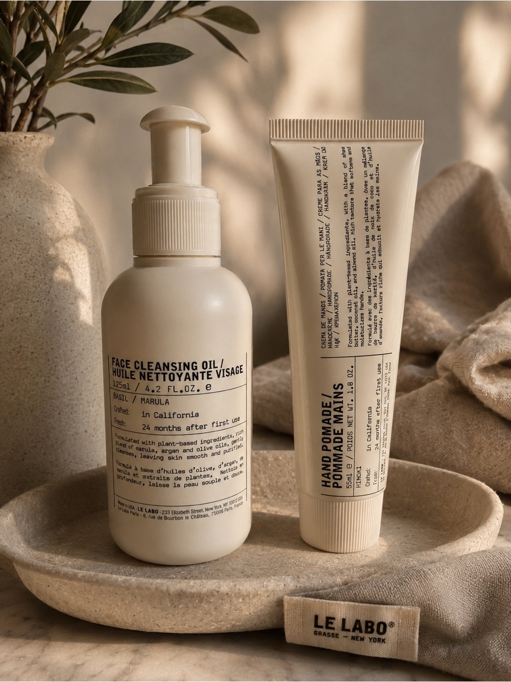 Le Labo Duo - Face Cleansing Oil & Hand Pomade
